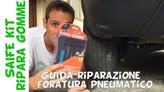 Guida riparazione fai da te foratura pneumatico/gomma/ruota di auto o moto con kit economico Amazon