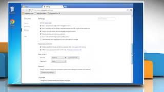 Google™ Chrome: Delete specific Autofill entries and saved text in Windows® 7