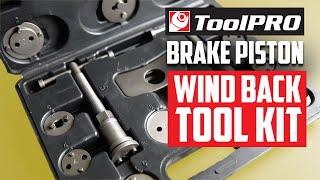 ToolPRO Brake Piston Wind Back Tool Kit