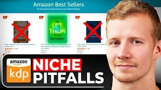 Amazon KDP Niche Research Mistakes that Could Sink You