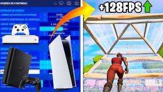 FUNCIONA! COMO AUMENTAR MUITO O FPS DO FORTNITE NO CONSOLE  MELHOR CONFIGURAÇÃO (PS4/XBOX/PS/PC)