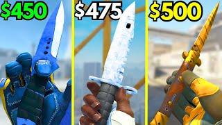 BEST Budget Knives for Under $500 (CHEAP CS2 KNIFE SKINS 2024)