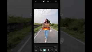 PicsArt sky background change ll PicsArt photo editing #sky #shorts #picsart #backgroundchange