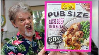 McCain Pub Size Rich Beef Meatballs Review