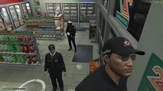 SecuroServ at your service. Store Robbery GTA RP BigCityRP