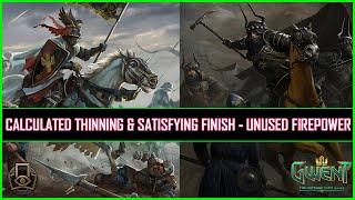 Gwent | This Is How I Play Unused Nilfgaardian Cards | Calculated Thinning & Satisfying Finish!