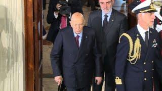 Italian ex-president meets Mattarella for talks