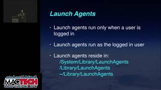 MTC2017 Advanced Mac Troubleshooting Launch Daemons and Agents   John Kirn