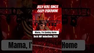 Jelly Roll sings Ozzy Osbourne Mama, I’m Coming Home #jellyroll