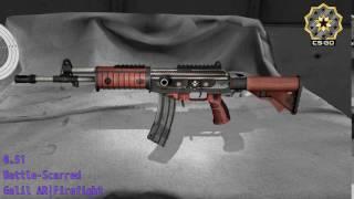 Galil AR Firefight - Skin Wear Preview