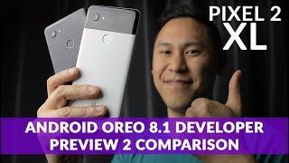 GOOGLE PIXEL 2 XL | Oreo 8.1 Developer Preview 2 Update Comparison: Visual Core, Audio, Display, etc