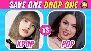 KPOP VS POP ️| Save One Drop One  [VERY HARD] 