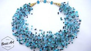 "Mira-Mira" Necklace using Foam Technique | Beading Tutorial