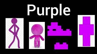 Alan Becker "purple" (original,Minecraft & Blindbox)