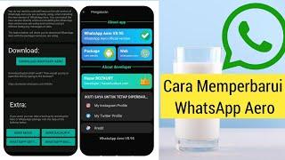 cara memperbarui whatsapp aero yang kadaluarsa