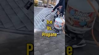 Ice vs Propane: The Surprising Solution for Instant Removal #roofing #construction