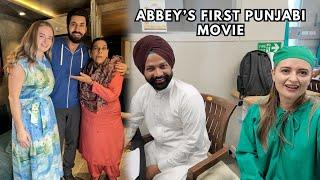 OUR FIRST PUNJABI MOVIE SET EXPERIENCE! Meeting The Cast, Experiencing A Vanity and more...