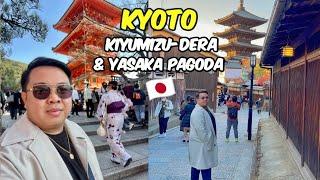 Kyoto part 2: Exploring Kiyumizu-Dera Temple & Yasaka Pagoda!  | JM BANQUICIO