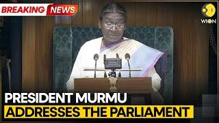 Parliament Session 2024: Indian President Droupadi Murmu's address to joint session of Parliament