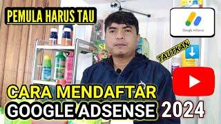 Cara mendaftar google adsense PEMULA WAJIB TAU!!