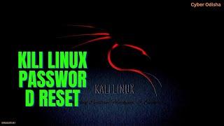 How to Reset Root Password in Kali Linux | Step-by-Step Guide (2024) | By Cyber Odisha #cyberodisha