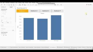 Create Custom Tabs in Tableau using Action Filters | Tableau Dashboard Design Tips