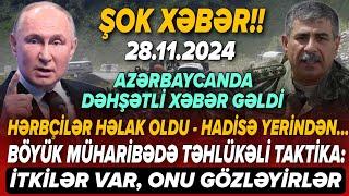 TƏCİLİ! Əsas xəbərlər 28.11.2024 (Xəbər Bələdcisi) xeberler, son xeberler bugun 2024