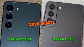 Samsung Galaxy S23 vs Samsung Galaxy S21 - Camera Test 2024 Update (One UI 6.1 / 6.0)