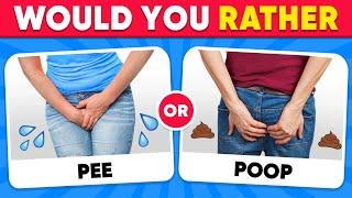 Would You Rather...? EMBARRASSING Edition  HARDEST Choices Ever!