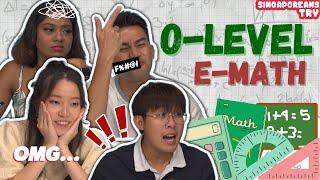 Singaporeans Try: O-Level Math (Feat. Annette Lee)