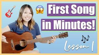 Guitar Lessons for Beginners: Episode 1 - Play Your First Song in Just 10 Minutes! 