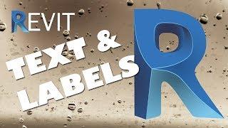 Creating New Text and Label Types in Revit