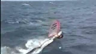 Robbie Naish Windsurfing Wave Jump Big Air Hawaii