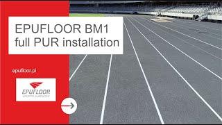 EPUFLOOR BM1 system installation