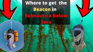 Where to find the Beacon in Subnautica Below Zero