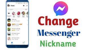 How To Change Nickname For Chats in Facebook Messenger | Change Nickname in Messenger | Bangla Tips