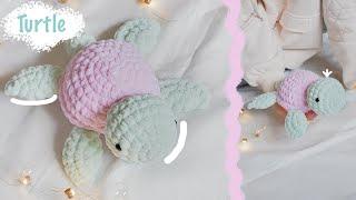 TURTLE Crochet  | Plush toy amigurumi for beginners