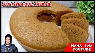 Resep buat kue apem gula merah enak lembut kenyal dan enak