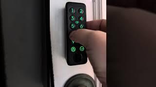 switchbot lock pro, keypad touch passcode not working