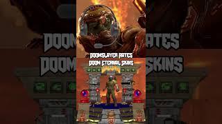 Doomslayer Rates Doom Eternal Skins#shorts