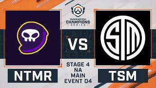 OWCS NA Stage 4 - Main Event Day 4 | NTMR v TSM