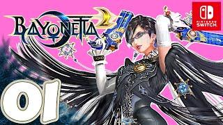 Bayonetta 2 [Switch] | Gameplay Walkthrough Part 1 Prologue / (Chapter 1 - 4) | No Commentary