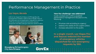 City Data Alliance - Performance Management Track Overview (english)