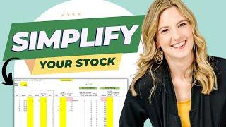 Easy Inventory Tracking Worksheet for Resellers