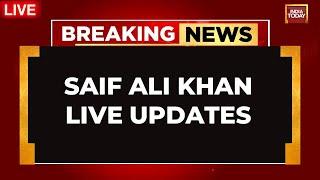 LIVE: Saif Ali Khan Stabbed In His House | Actor Rushed To The Hospital, Investigation Underway