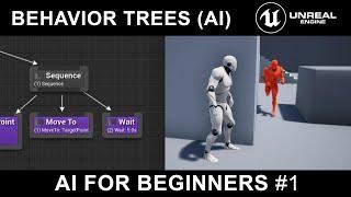 Unreal Engine 4 Tutorial - AI - Part 1 - Behavior Trees and AI Controllers