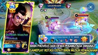 BIKIN PHOVEUS TETAP KUAT DIMANAPUN PERANG LAWAN MUSUH TEBAL TOP GLOBAL PHOVEUS REVAMP GAMEPLAY