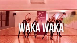 Shakira 'Waka Waka' Dance Fitness Warm Up Routine || Dance 2 Enhance Fitness