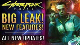 Cyberpunk 2077 News Update - HUGE LEAK!  New Gameplay Features!  Abilities, Skills and More!