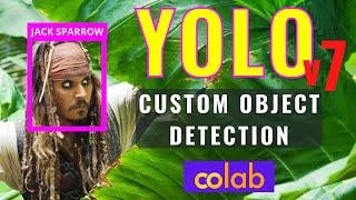 Official YOLO v7 Custom Object Detection on Colab